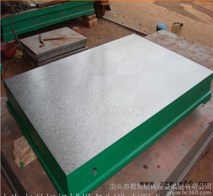 直销条形铸铁平台 T型槽 圆形 焊接平板 钳工工作台图2