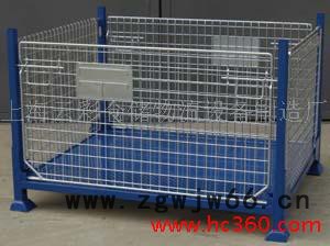 供应云彩网格箱、仓储笼、托盘、金属网箱、周转箱、堆垛货架图1
