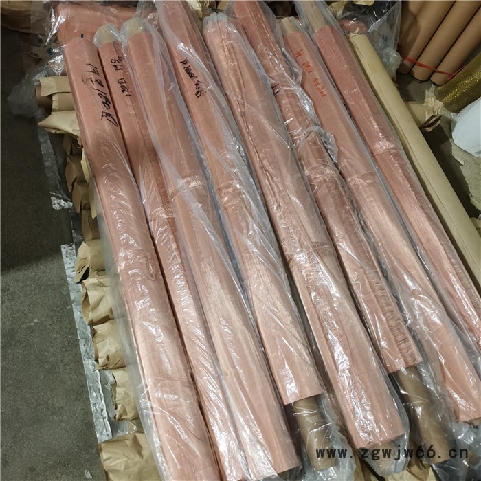 标誉现货供应紫铜屏蔽金属网 静电接地金属网 铜丝编织网图1