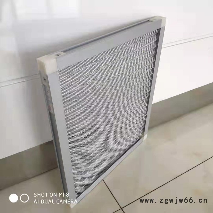 德州武城供应 信贝500*200 铝合金金属网 空调回风金属网 金属过滤网 新风内置金属过滤网图5