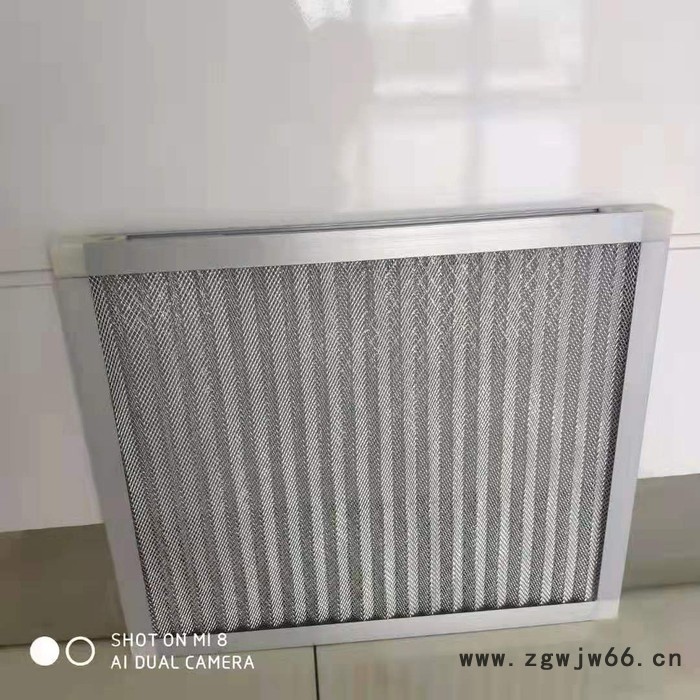 德州武城供应 信贝500*200 铝合金金属网 空调回风金属网 金属过滤网 新风内置金属过滤网图6