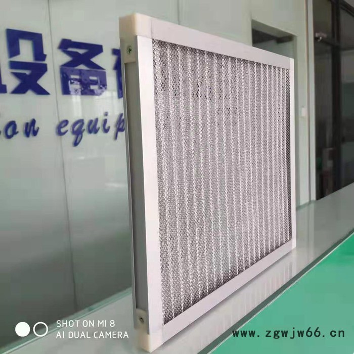 德州武城供应 信贝500*200 铝合金金属网 空调回风金属网 金属过滤网 新风内置金属过滤网图7