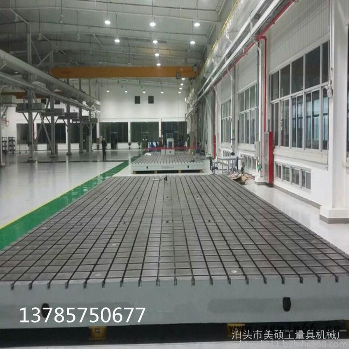 厂家现货供应 铸铁测量平板 1级重型钳工测量检验平台平板价格图6