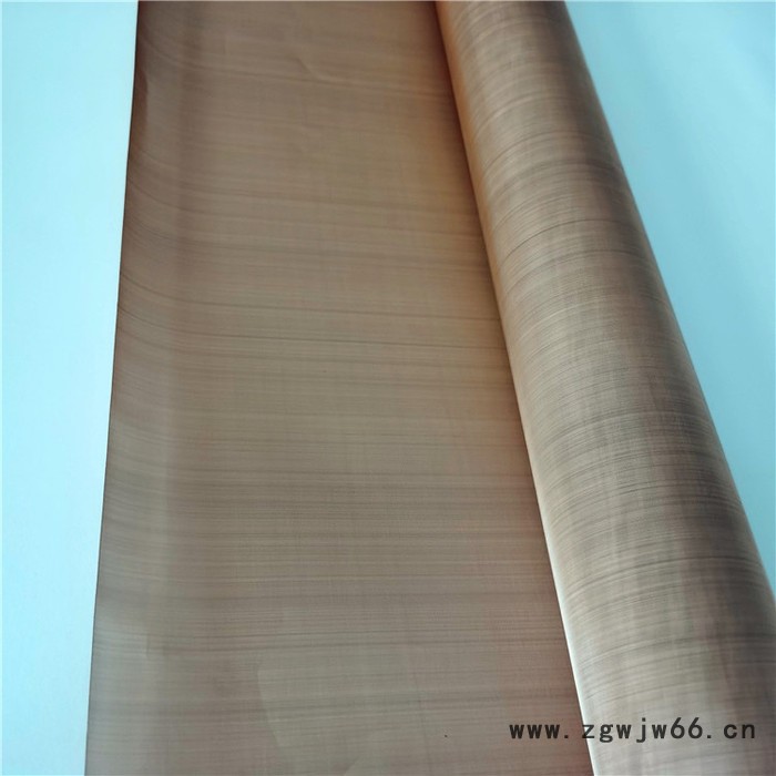 标誉  铜网   紫铜金属网   斜纹编织铜网   安装施工图1