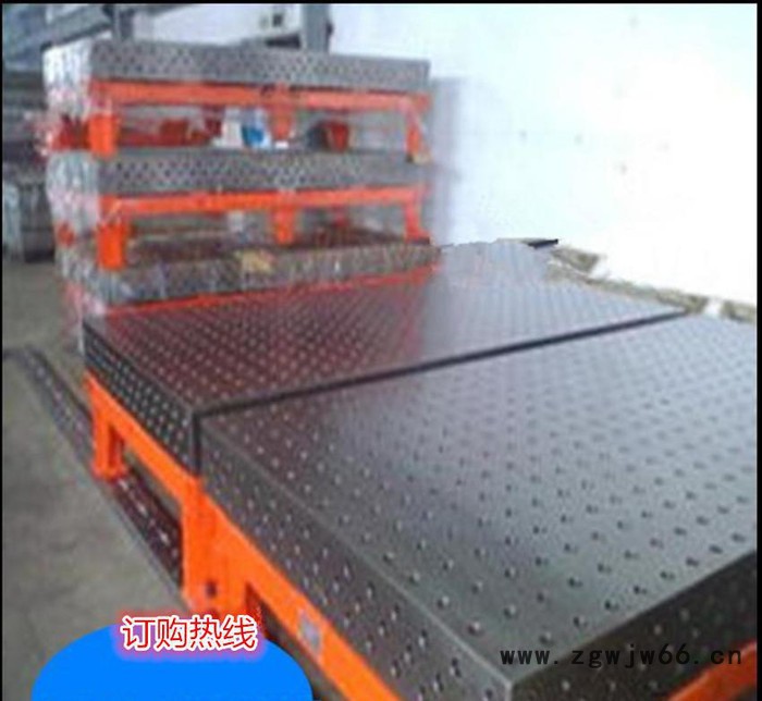 精度检验铸铁平台t型槽划线焊接检测装配维修平板钳工平台支架