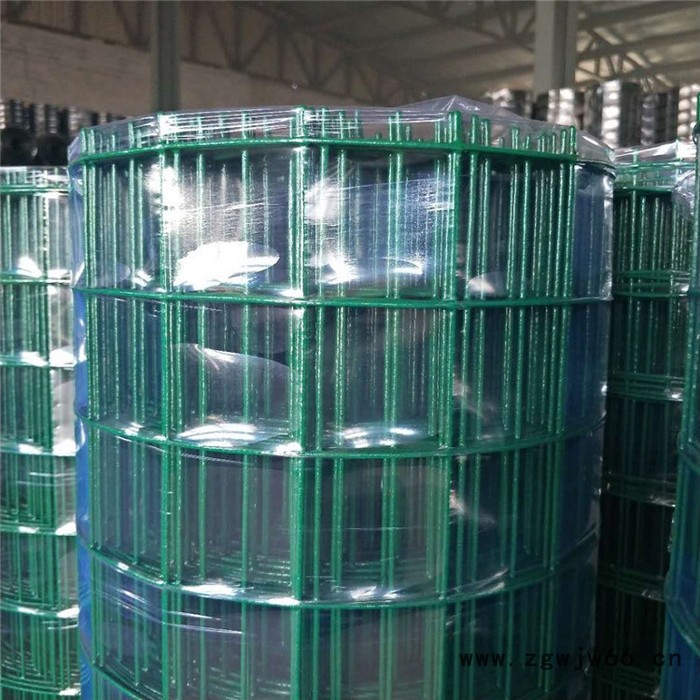 围栏护栏厂 双边护栏网厂 卷圈护栏网 金属网片防护栅栏 绿色护栏网图8