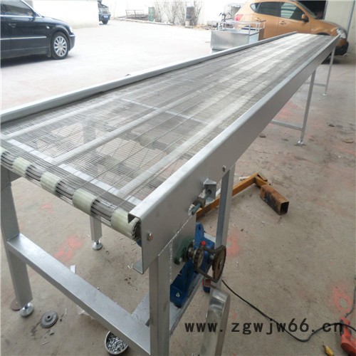 金属网带输送机耐用  大庆提升爬坡输送图3