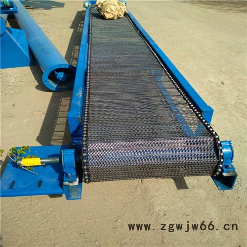 金属网带输送机耐用  大庆提升爬坡输送图2