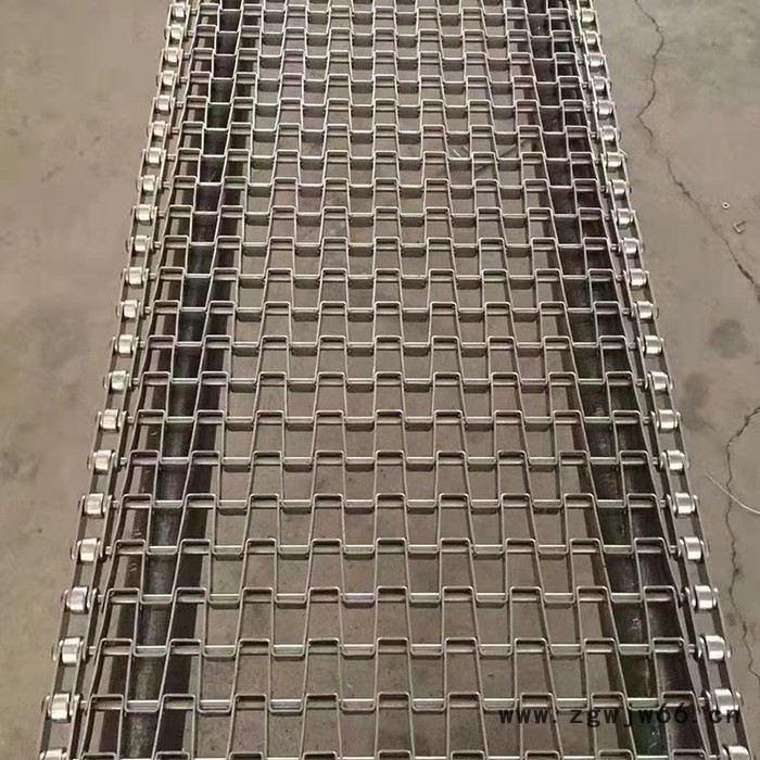 金属网链 工业输送带 马蹄链 金属片网带 长城网带图2