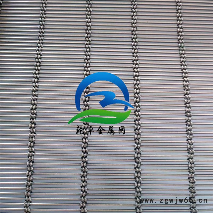 乾卓装饰网 网帘 金属网 不锈钢丝网 吊顶隔断屏风帘网 绳杆帘网 合股编织装饰网图5