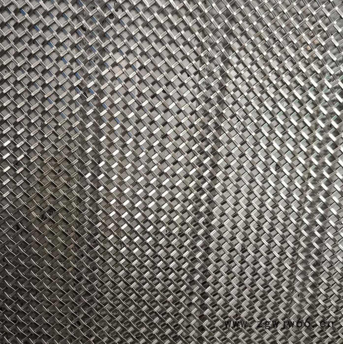喷塑菱形装饰网   装饰金属网  金属网帘厂家直供图6