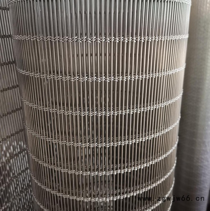 喷塑菱形装饰网   装饰金属网  金属网帘厂家直供