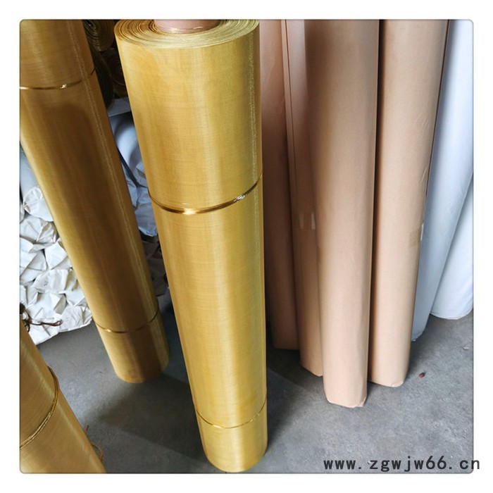 标誉 铜网 黄铜金属网 轧花铜丝网 质量保障图3