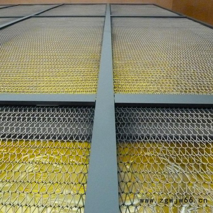 方成金属网帘 会所墙面美观装饰 专用不锈钢幕墙网 镀色金属装饰网图6