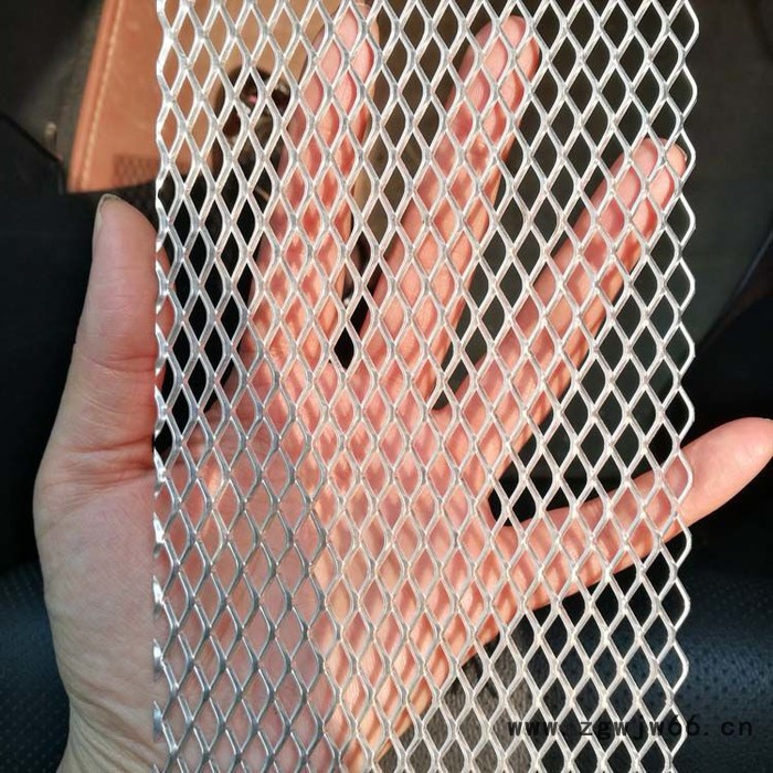 盘聚  4S店外墙金属网  厂家定做  镂空铝板网  菱形金属板网幕墙图4