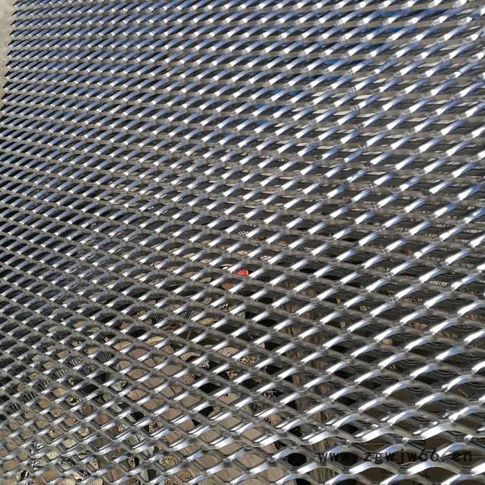 盘聚  4S店外墙金属网  厂家定做  镂空铝板网  菱形金属板网幕墙图2