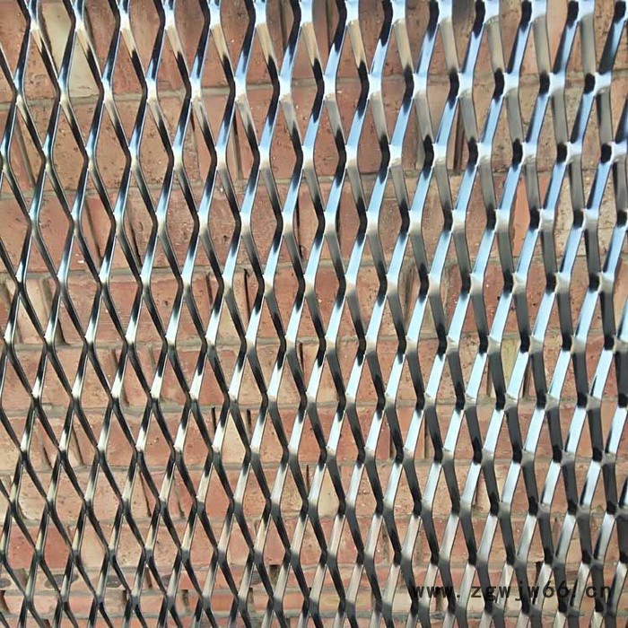 盘聚  4S店外墙金属网  厂家定做  镂空铝板网  菱形金属板网幕墙图7