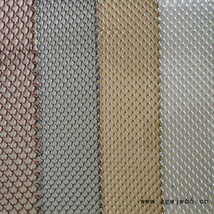 金属网屏风 金属网帘 勾花装饰网帘 邦特隆  欢迎选购