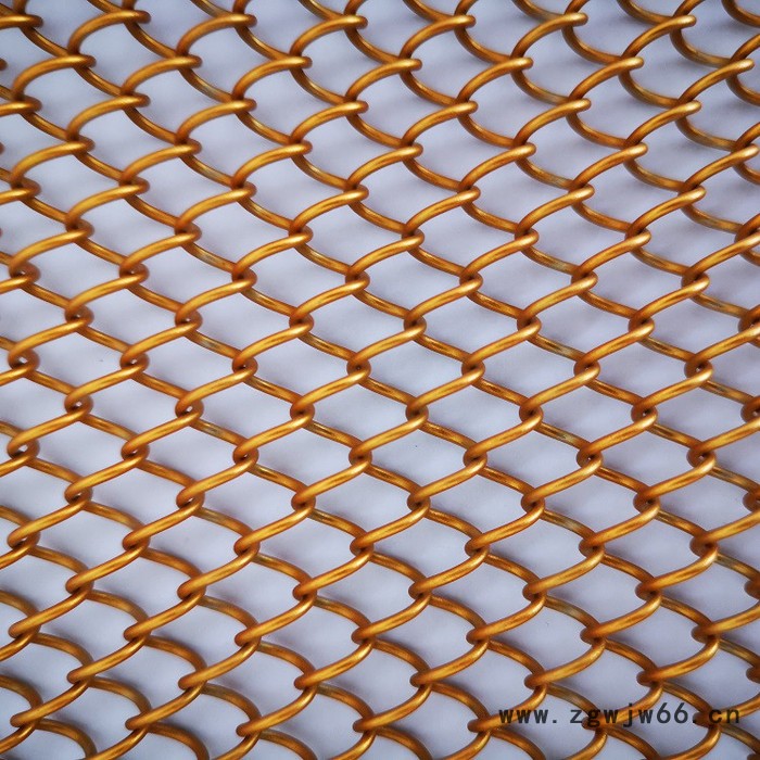 金属网屏风 金属网帘 勾花装饰网帘 邦特隆  欢迎选购图4