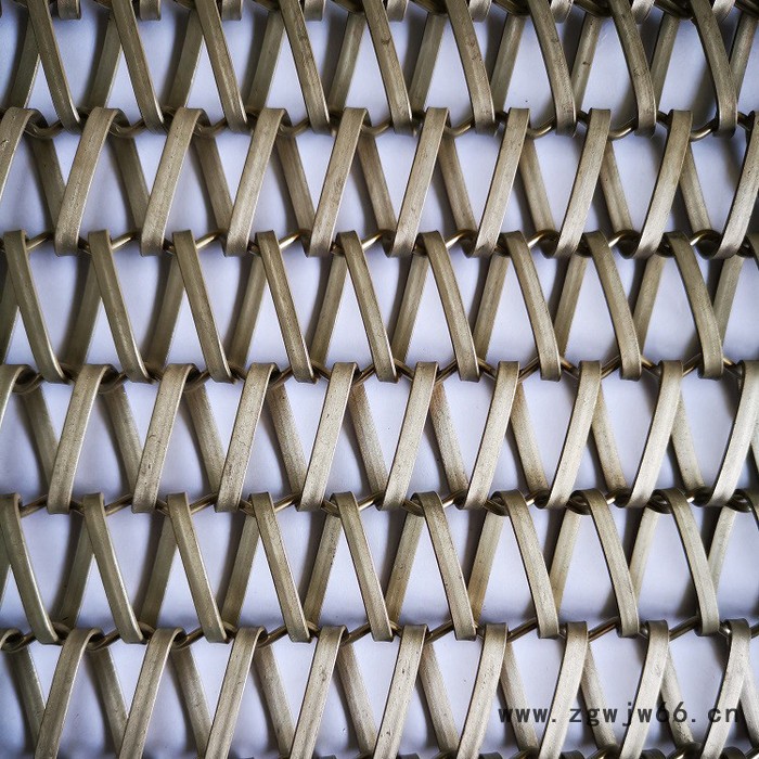 金属网屏风 金属网帘 勾花装饰网帘 邦特隆  欢迎选购图5