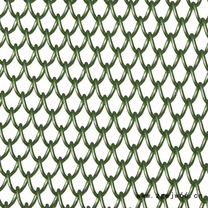 长义 厂家定制 多色可选 金属烤漆幕墙装饰网 勾花垂帘网 金属网帘图5