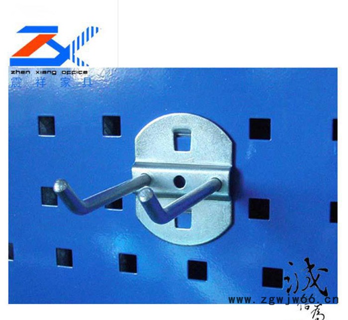 上海 zx-gc5806 双挂钩抓钩 钳工台挂板配件工具配件