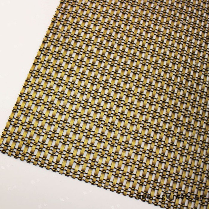 乾卓 扁丝编织网 扁钢丝编织网 编织金属网 碳钢编织网 扁钢金属编织网图3