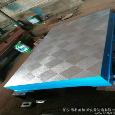 专业生产大型机床工作台 钳工铸铁平台 直销需按图定制