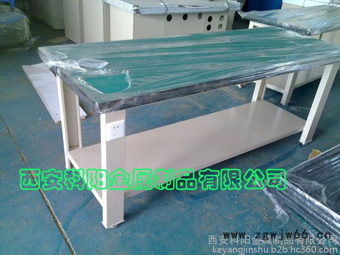 科阳工作台ky-2 流水线工作台 双面带灯工作桌 防静电工作台单面工作桌 钳工工作台 钳工桌维修厂维修台操作台图6
