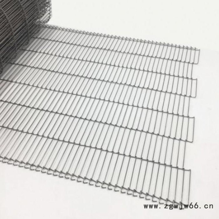 链条式金属网链 果蔬清洗烘干输送带 耐高温304不锈钢挡板式网带图6
