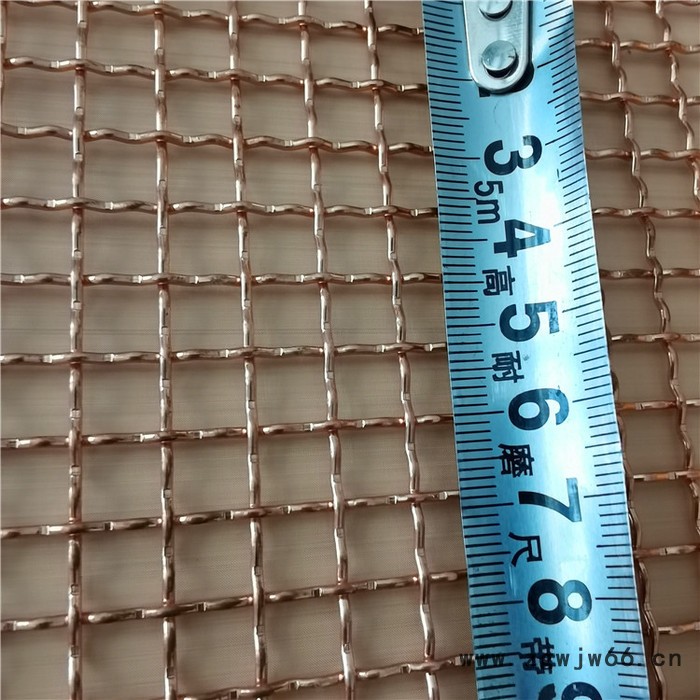 标誉   铜网 黄铜金属网 紫铜网 安装施工图4