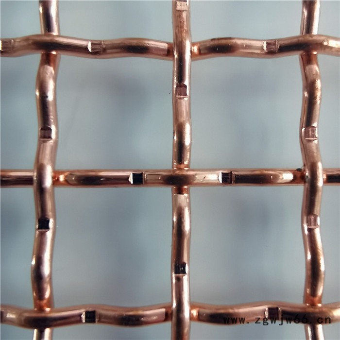 标誉  铜网    紫铜金属网    轧花铜丝网    推荐出售图3