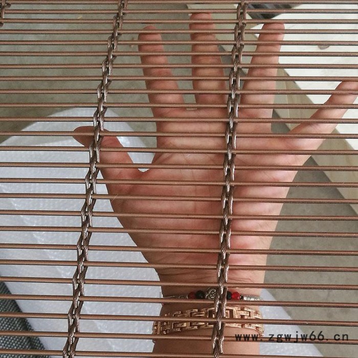 盘聚  专业定做  不锈钢装饰网  幕墙装饰网  钢丝绳编织金属网图6