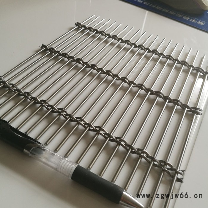 盘聚  专业定做  不锈钢装饰网  幕墙装饰网  钢丝绳编织金属网图2