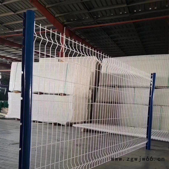 百瑞 桃型柱护栏 小区隔离护栏 浸塑金属网片 浸塑护栏图5