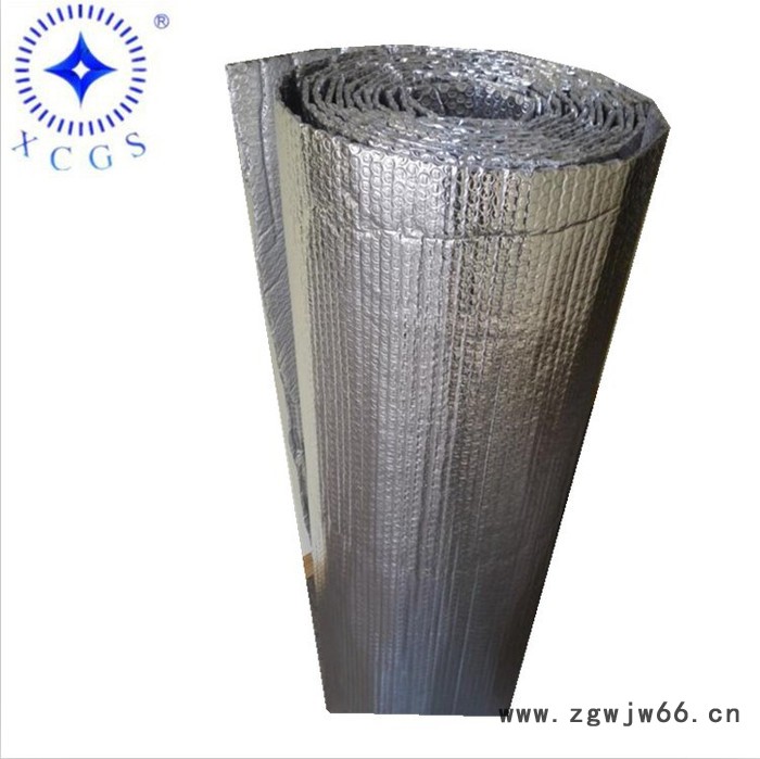 星辰  建筑材料铝箔气泡保温材料 长输低能耗热网抗对流层 钢结构厂房隔热保温材料图5