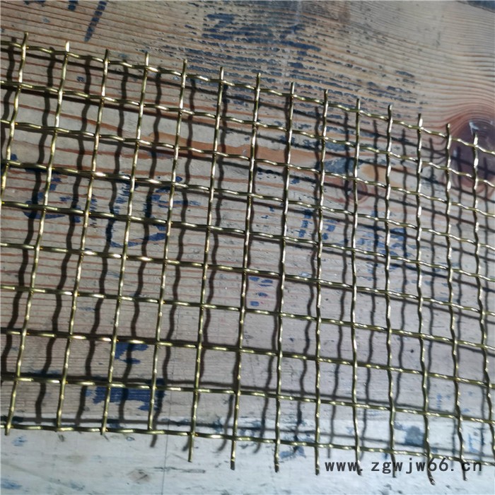 标誉 紫铜金属网 斜纹编织铜网 质量保障图3