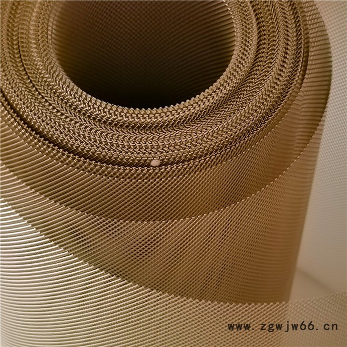 标誉 铜网 黄铜金属网 紫铜编织网 实体厂家图2