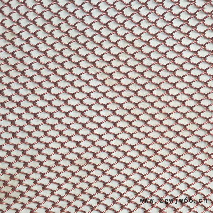 盘聚包邮螺旋金属装饰网酒店金属网帘商场室内装饰网透光金属帘玄关隔断网图7