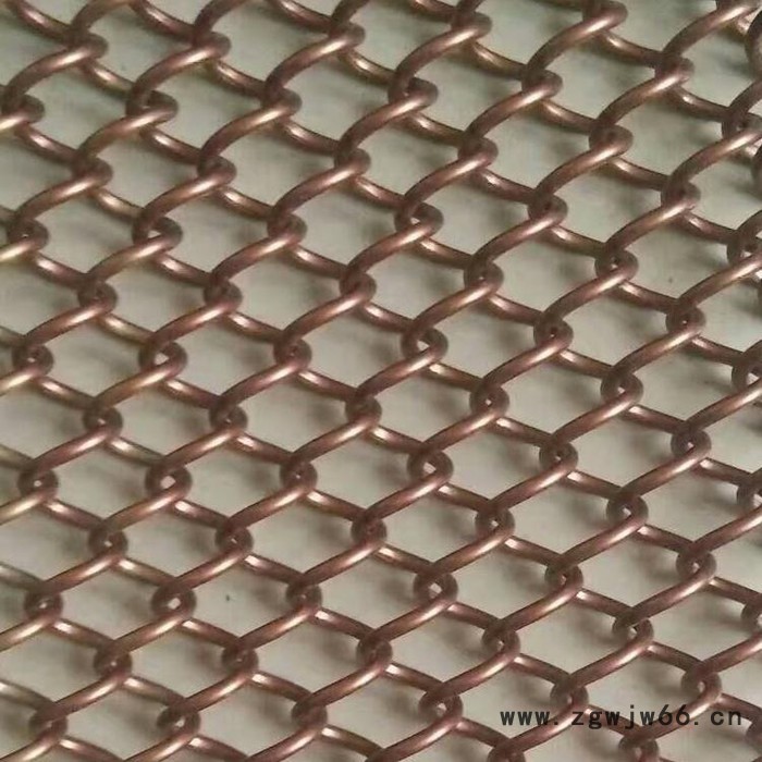 盘聚包邮螺旋金属装饰网酒店金属网帘商场室内装饰网透光金属帘玄关隔断网图8