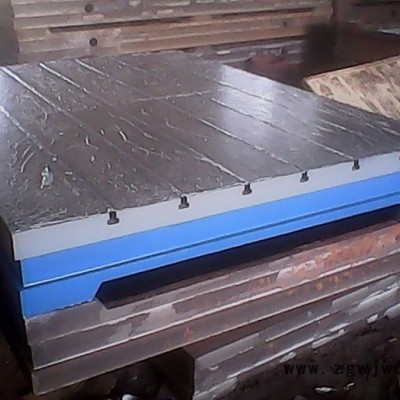 铸铁平板1000*1500检验划线测量铆焊T型槽钳工焊接铸铁平台