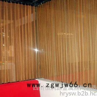 供应 南充金属网帘 金属装饰网 南充K型金属网帘 金属网帘图6