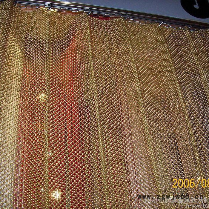 供应 南充金属网帘 金属装饰网 南充K型金属网帘 金属网帘图3