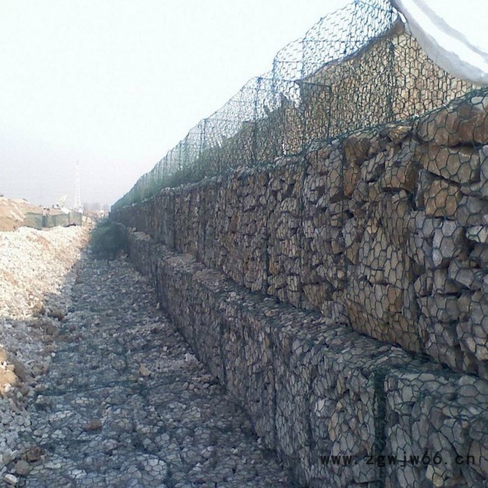 折叠抢险金属网笼 富海格宾笼 水利工程格宾网 防汛应急金属网箱图3