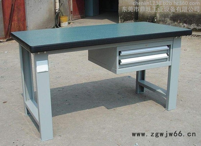 供应惠州铁板钳工工作台，模具维修工作台，带挂板工作台现货图5