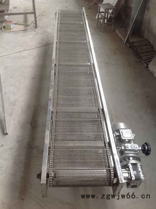 珠海金属网带输送机 水平直线输送加厚