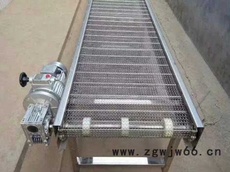 珠海金属网带输送机 水平直线输送加厚图2