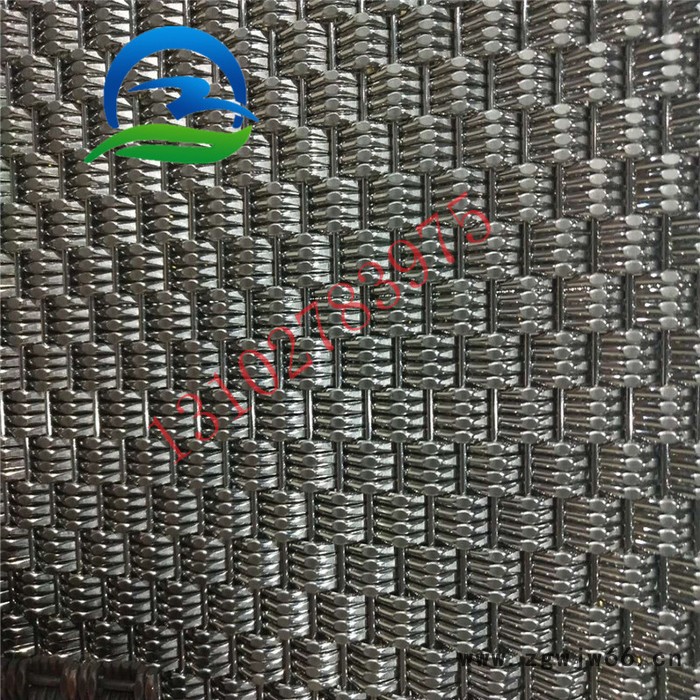 乾卓 镀铜金属网方孔网格不锈钢菱形孔筛网屏风装饰网格金属幕墙网图7