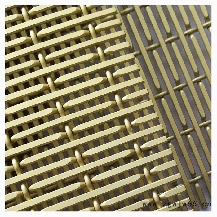 乾卓金属网格厂家室内装饰网不锈钢编织网格吊顶装饰网格屏风隔断装饰外墙幕墙网细丝玻璃夹曾金属网图4