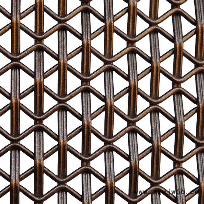 乾卓金属网格厂家室内装饰网不锈钢编织网格吊顶装饰网格屏风隔断装饰外墙幕墙网细丝玻璃夹曾金属网图8